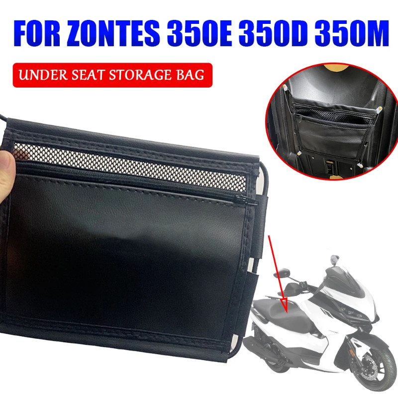 For Zontes 350E 350D 350M E350 D350 ZT 350 E ZT350 D M Motorcycle Accessories Under Seat Storage Ba