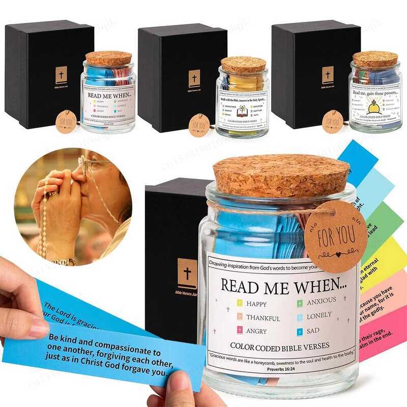 C Bible Verse Jar Spanish Scripture P Hope Bible Verse Jar Decoration Positive Thinking Emotional P