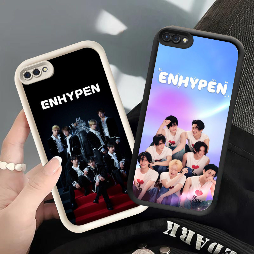 YS-81 OT7 Enhypen เคสกันกระแทกสําหรับ OPPO A5 A5X A3S A1K A12E Realme 14T C2 C2s