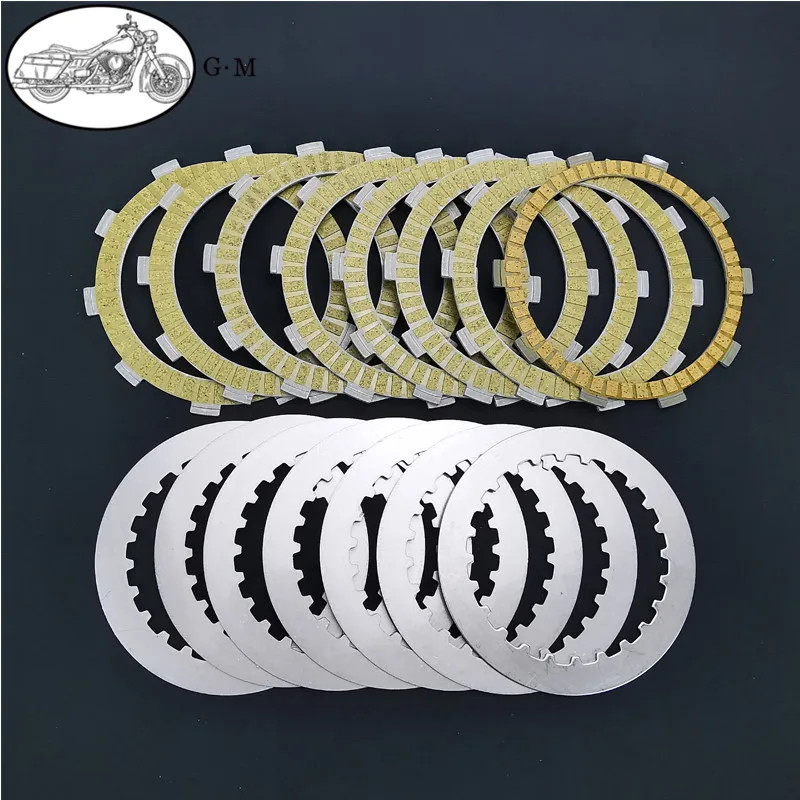 Motorcycle Friction Clutch Plates Disc For Benelli BN600 BN600GT BJ600 GS TNT600 TNT600GT Stels 600