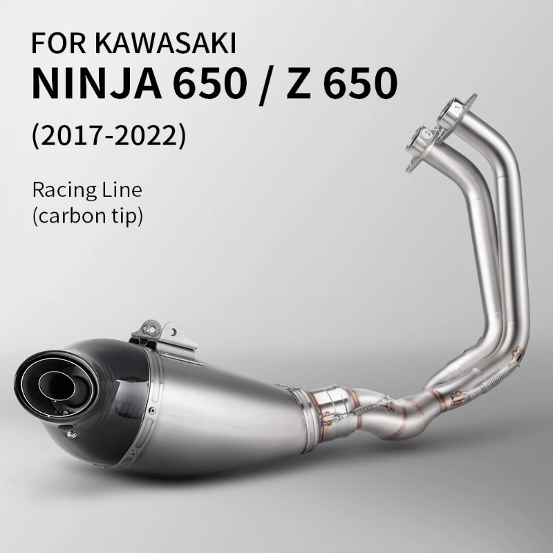 S-K6R14-HEGEHT/1 Racing line for Kawasaki Ninjia650 z650 versys650 full exhaust muffler styem 2017-