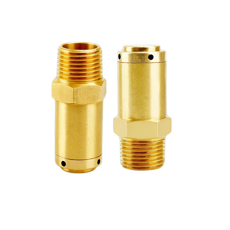 anti-vacuum safety valve solar pressure water tank safety valve pipeline Brass suction valve