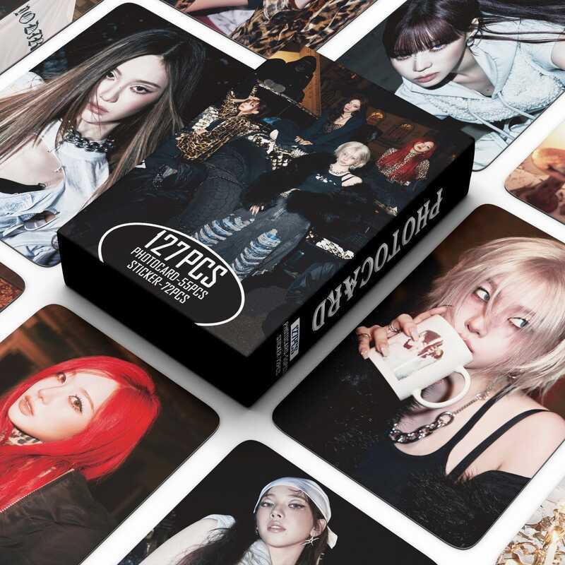 127 AESPA Photocard สติ๊กเกอร์ DIRTY WORK การ์ด KARINA WINTER Ningyizhuo
