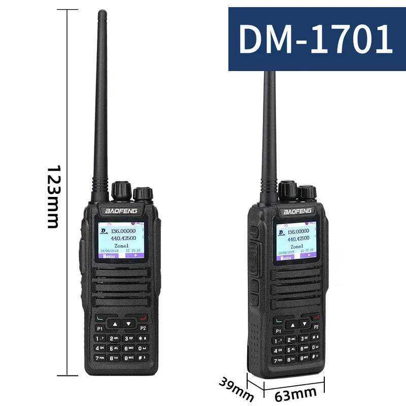 ▥  Dmr 1701 เปิด Digital Walkie Talkie Mode Analog Two Way วิทยุเปิด Gd77 Dual Time Slot