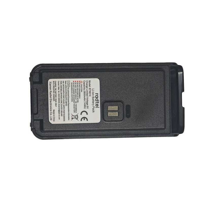 ▥ แบตเตอรี่ Li-Ion 2800Mah สําหรับ Radtel Rt-470 Rt-470L Rt-470X Two Way Ham วิทยุ Rt470 สมัครเ