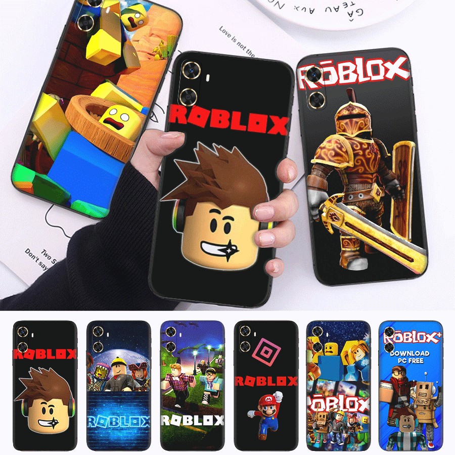 Huawei Y9A Y5 Y6S Y6 Pro Prime Roblox Game Spot TPU เคสโทรศัพท์มือถือแบบนิ่มสีดํา