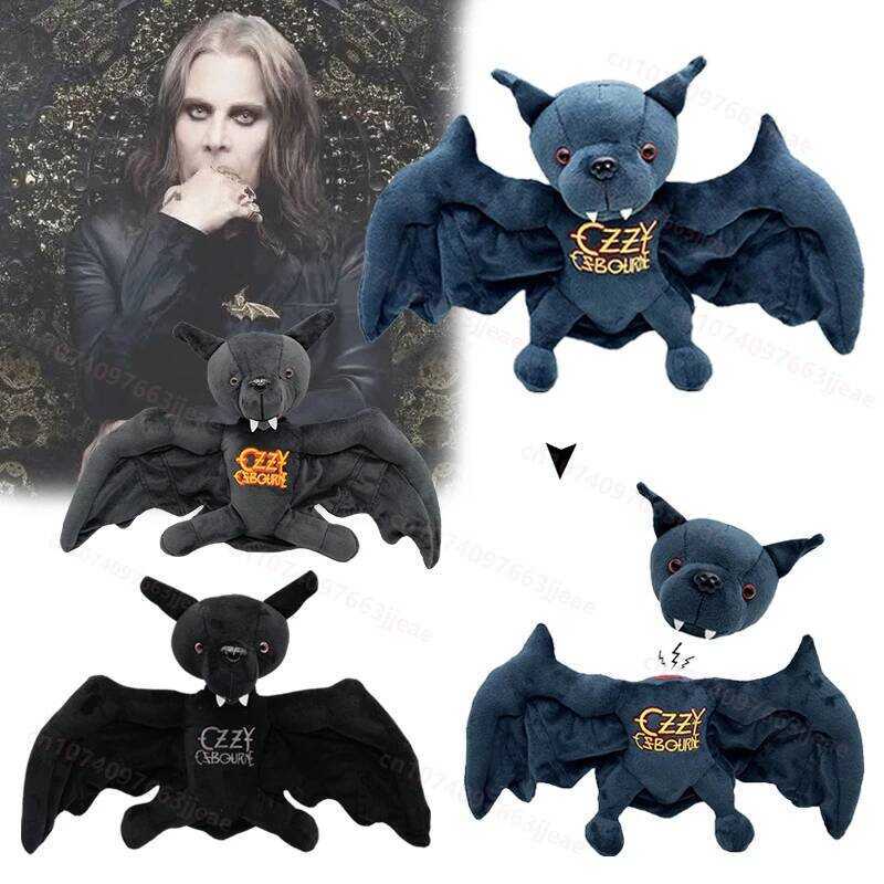 C 2025 New Ozzy Osbourne Bat Plush Back To The Beginning Ozzy Bat Plushie Soft Stuffed Pillow Doll