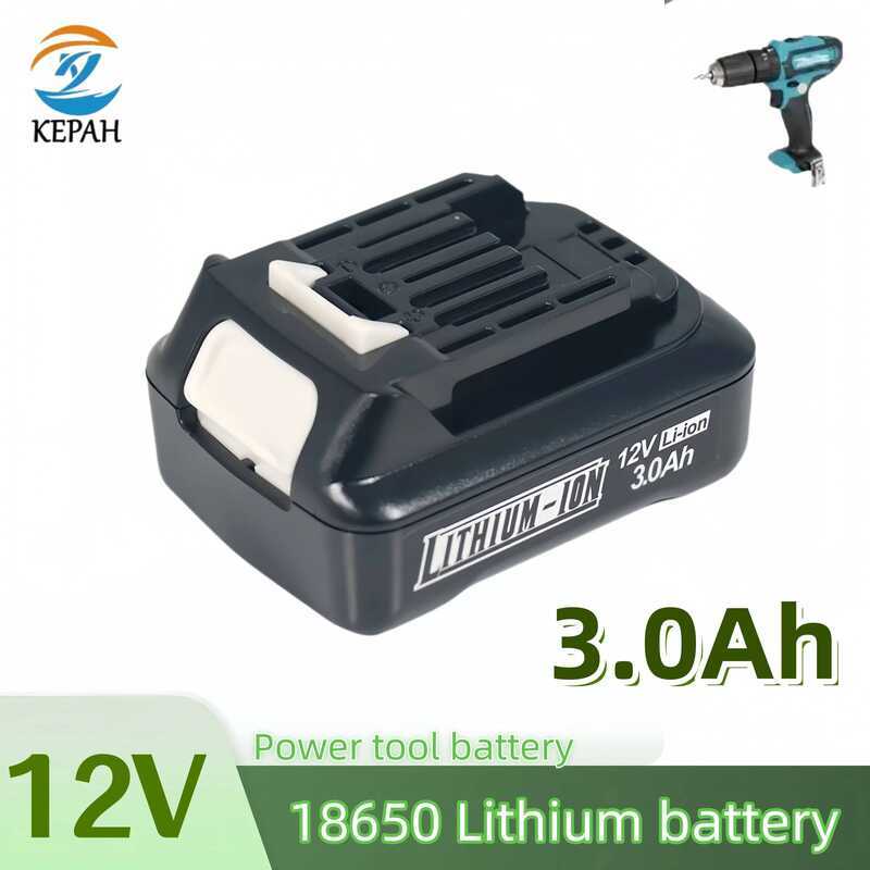 12V แบตเตอรี่เครื่องมือใหม่ 3.0Ah 18650 Li-ion สำหรับ Makita 10.8V/12V BL1021B BL1041B BL1016 BL1015