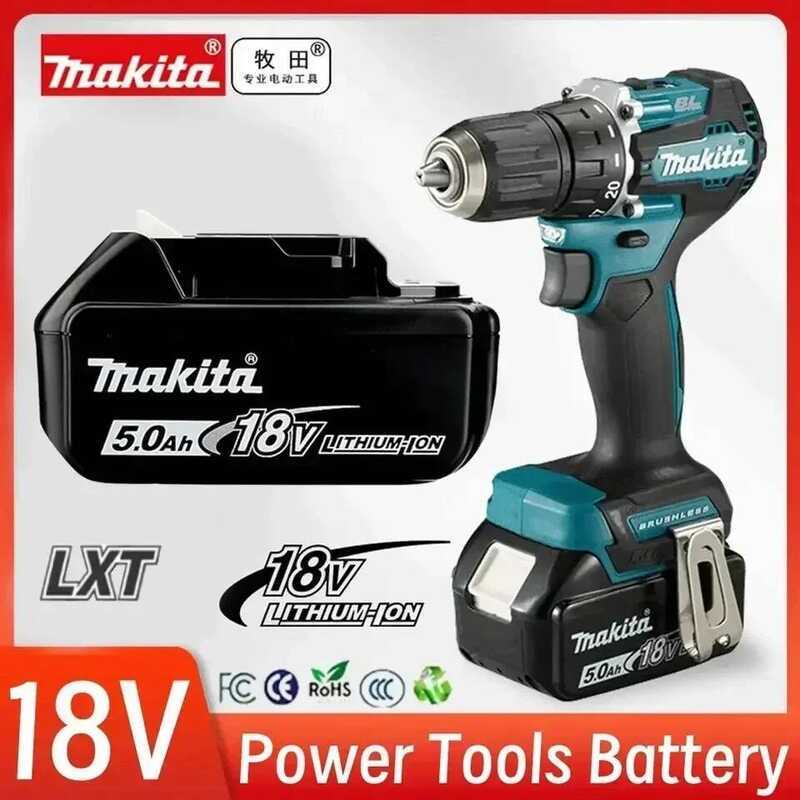 18V แบตเตอรี่เครื่องมือไฟฟ้าแบบชาร์จได้ 6.0Ah สำหรับ Makita BL1830 BL1830B BL1840 BL1840B BL1850 BL1