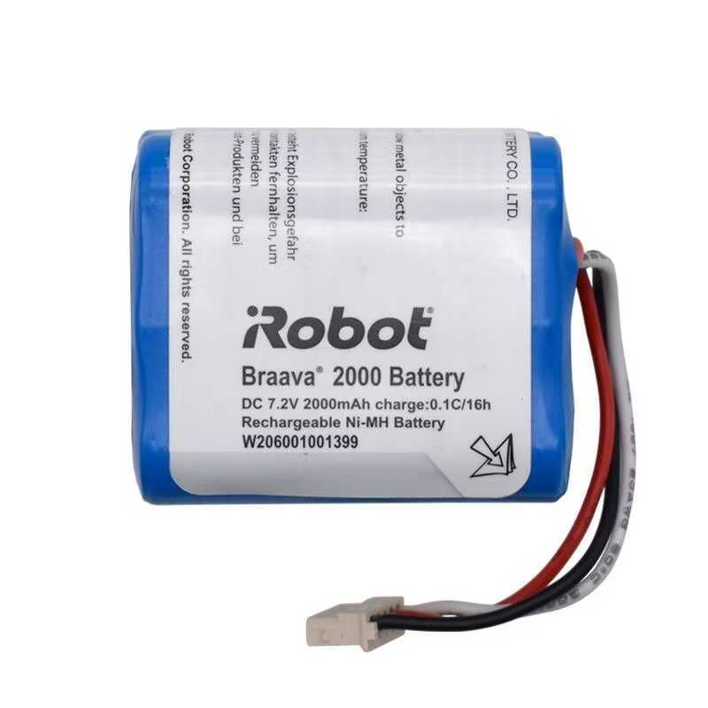 ▥ 3500Mah Ni-Mh แบตเตอรี่ Akkus สําหรับ Irobot Roomba Braava 380 380T 5200C Mint 5200 5200B