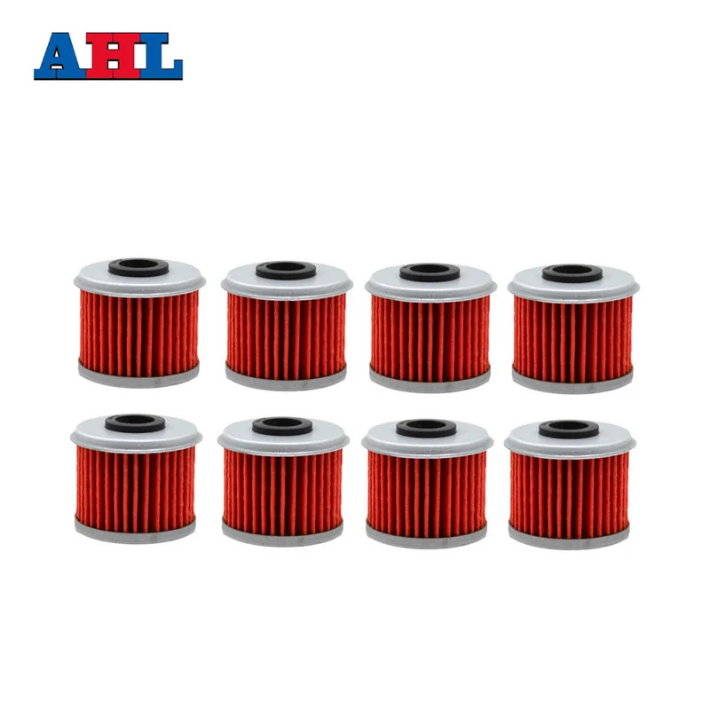 8Pcs Motorcycle Engine Parts Oil Grid Filters For HONDA CRF450X CRF 450X CRF450 X CRF 450 X 449 201