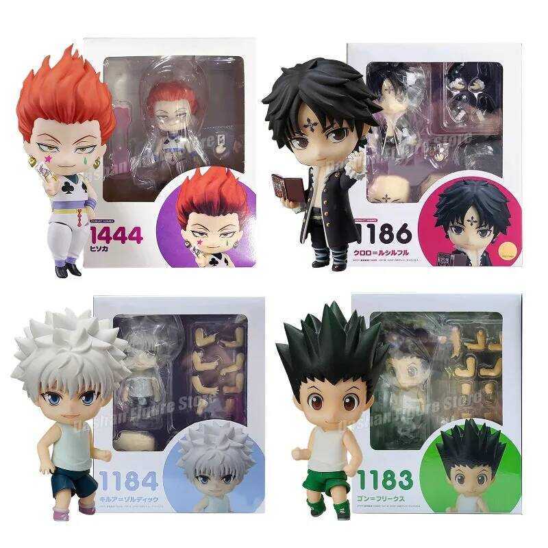 C Hunter X Hunter Figure Hisoka Chrollo Kurapika Gon Killua Zoldyck Action Figure Anime Collection
