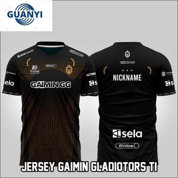 Gaimin GLADIATORS JERSEY DOTA THE INTERNATIONAL