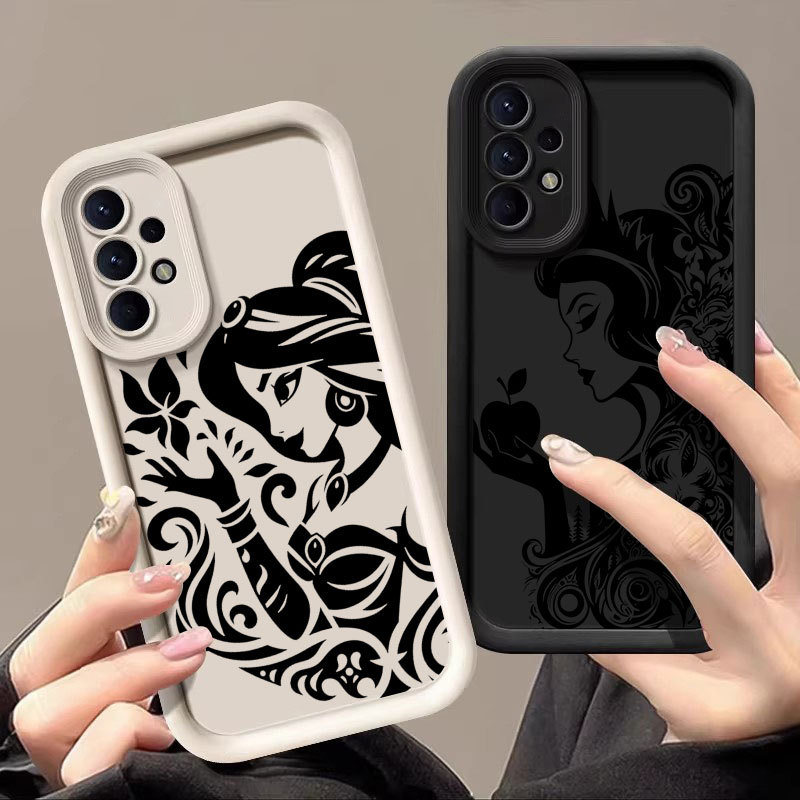 Disney Princess Jasmine Evil Queen Mandala สําหรับ Samsung A56 A55 A35 A53 A54 5G A73 A34 A07 นุ่ม A