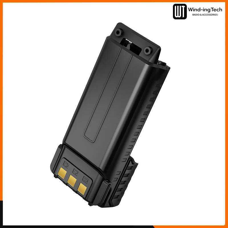 ▥ UV 5R ขยายแบตเตอรี่ 7.4V 3800Mah Type-C Uv-5R Walkie Talkie แบตเตอรี่ Li-Ion สําหรับ Uv-5Ra U