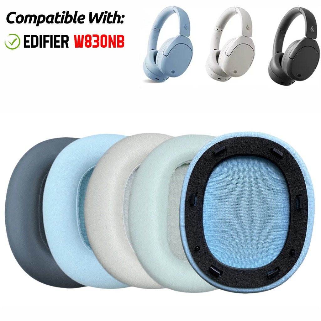 สําหรับ Edifier W830NB หูฟังแผ่นรองหูฟังฟองน้ําชุดหูฟัง Earmuffs ฝาครอบทดแทน