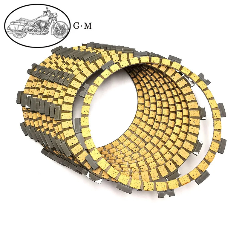 Motorcycle Clutch Plates Friction Disc Kit For Suzuki GSXR1000 GSX-R1000 K1 K2 K3 K4 K5 K6 K7 K8 K9