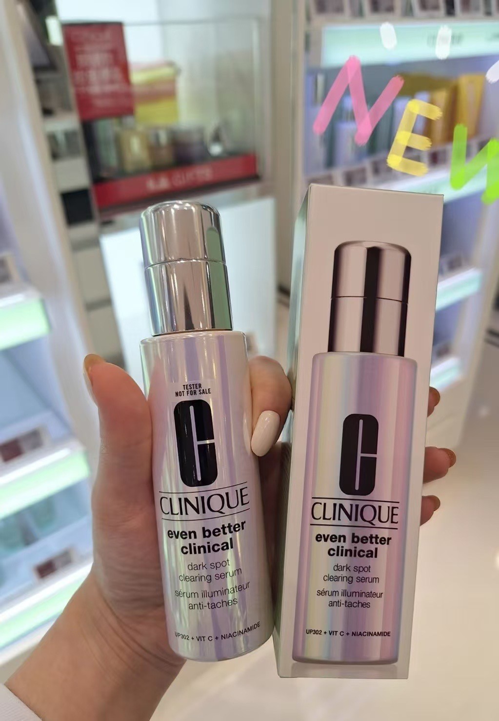 ยิงจริง❤ Special/65 Clinique 302 Photon Laser Bottle 50ml! D08 d08