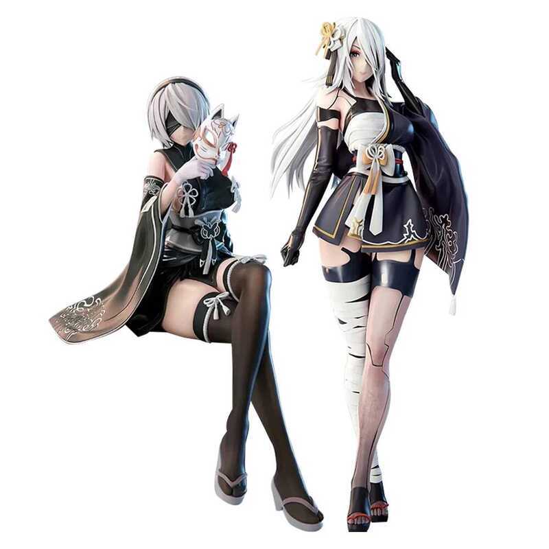 C Nier Anime A2 Figure 2B Yorha No.2 Type B Action Figure 2B Fig Kimono Style Model Statue Collecti