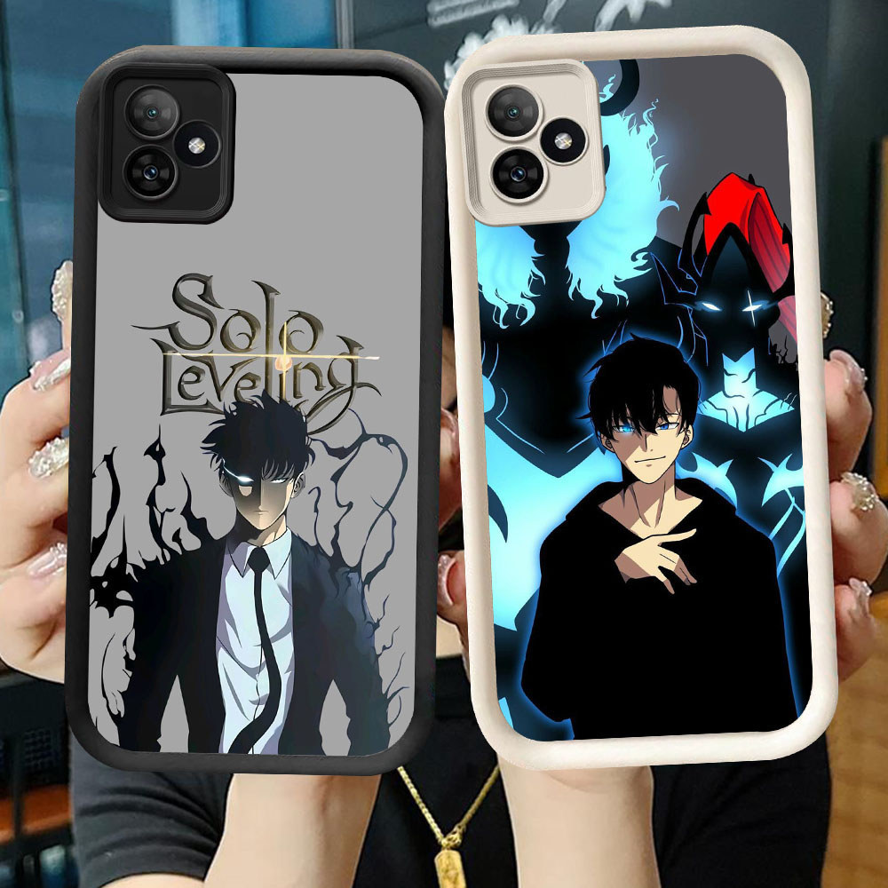 TS-94 Solo Leveling อะนิเมะกันกระแทกสําหรับ Realme C53 C63 C61 C51 GT SE NEO6 6 หมายเหตุ 50 60 Narzo