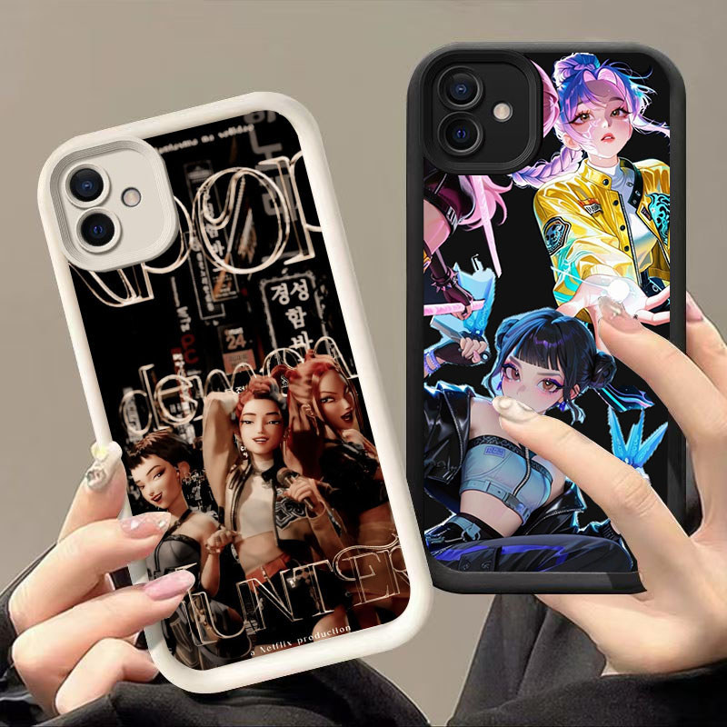 HK-49 Witch Hunter 2 ปลอกกันกระแทกสําหรับซิลิโคนสีดําและสีขาว Samsung A06 F04 A04 M04 A05 A04E A03