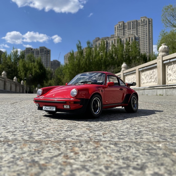 Schuco Schuco 1: 12 Porsche 930 Turbo Speedster 911 โมเดลรถจําลองโลหะผสม