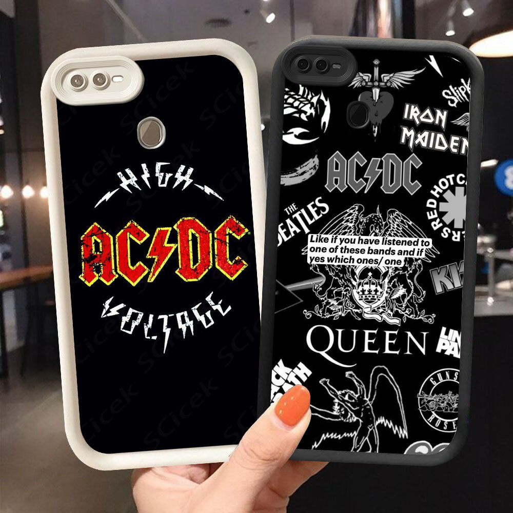 YS-35 AC DC ปลอกกันกระแทกสําหรับ OPPO A7 F7 A12s A12 F9 A5S Realme 2 Pro