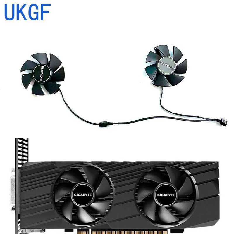 FS1250-S2053A แฟนการ์ดกราฟิก 0.19A GPU VGA สำหรับ Gigabyte GTX 1650 1630 GTX1650 D6 OC Low Profile 4