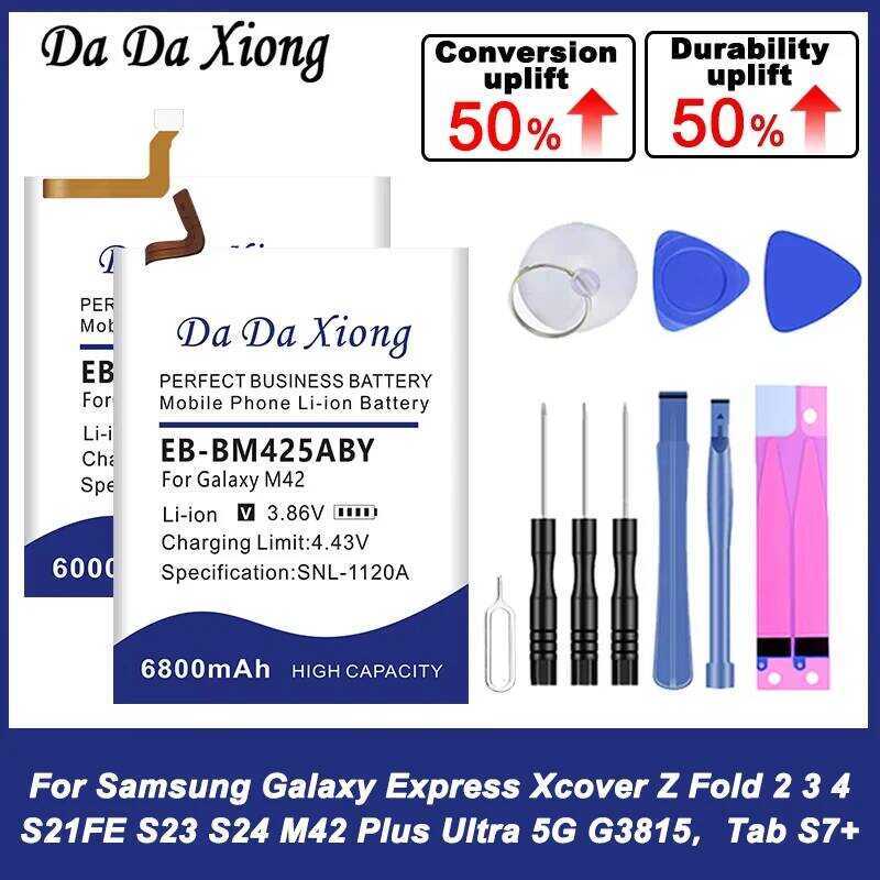 EB-BS918ABY แบตเตอรี่ใหม่ EB-BG990ABY สำหรับ Samsung Galaxy Express Xcover Z Fold 2 3 4 S21FE S23 S2