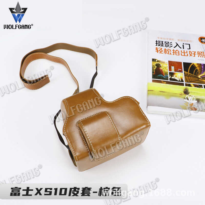 WOLFGANG/WOLFGANG ซองหนังกล้อง XS10 XT10 XT20 XT30 ฐานกระเป๋ากล้อง xindianI
