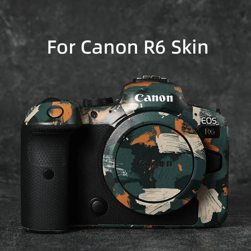 Wrap Skin สําหรับ Canon EOS R R5 R6 RP R7 R8 R10 R5C Canon กล้องสติกเกอร์ 3M anti-scratch Protector 