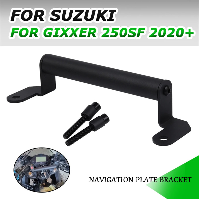 Motorcycle Phone Holder GPS Navigation Plate Bracket For Suzuki GIXXER 250SF 250 SF GIXXER250 SF 20