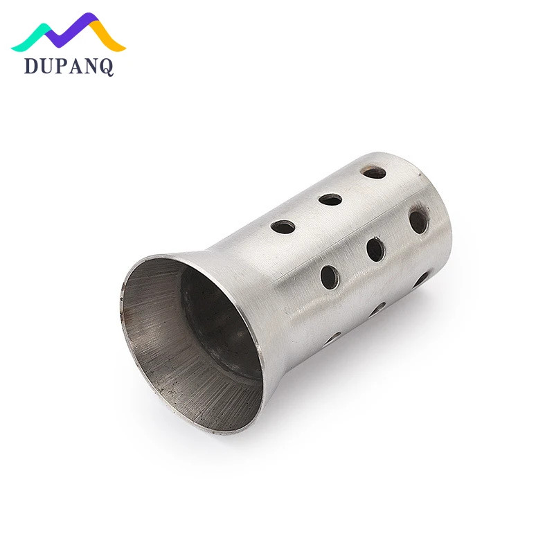 Motorcycle 51mm Inlet Exhaust Tube Muffler Adjustable DB Killer Silencer Noise Sound Eliminator Fro