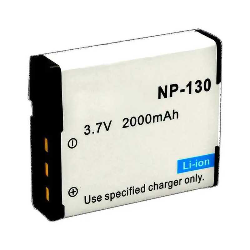 Battery Cnp-130 2000mAh For Casio EX-10 100 H30 H35 ZR2000 ZR3600 ZR3500 ZR3700 ZR5500 ZR400 Camera