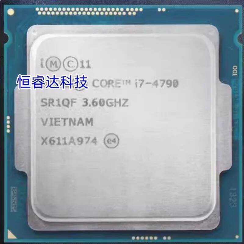 CPU ชิปประมวลผล I7-4790 i7 4790 ใหม่ในสต็อก จัดส่งฟรี