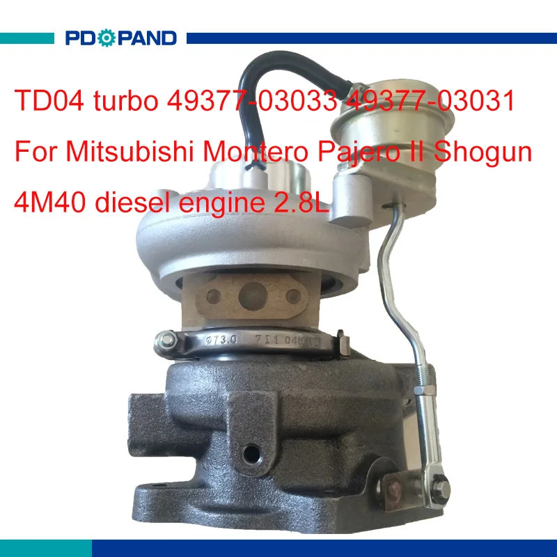Turbo charger kit TD04 TF035 turbocharger supercharger part 49377-03033 49377-03031 for Mitsubishi
