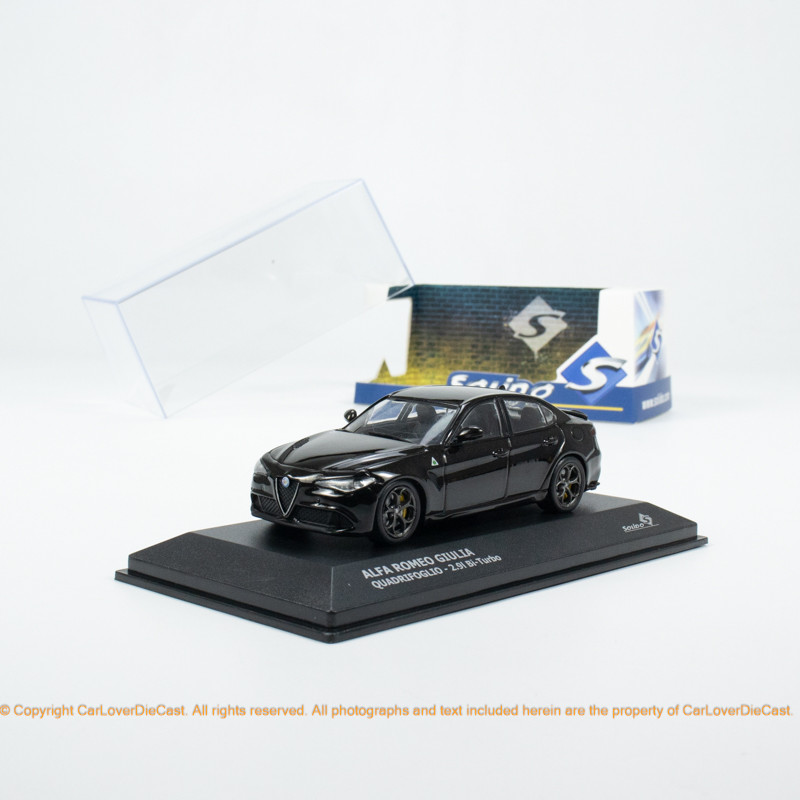 SOLIDO/SOLIDO 1: 43 Alpha Romeo GUILIA รถจําลองรุ่นโลหะผสม