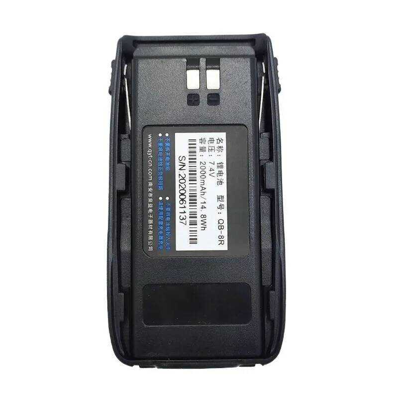 ▥ ▥ Qb-8R 7.4V 2000Mah แบตเตอรี่ Li-Ion สําหรับ QYT Walkie Talkie Kt-8R Two WAY วิทยุแบตเตอรี่