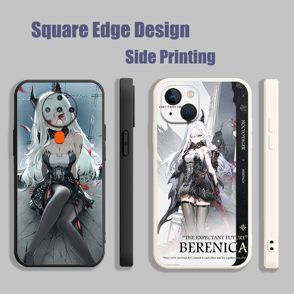 ปลอกสําหรับ Redmi 9A 9C หมายเหตุ 8 10 10s NFC berenica จาก duet Night abyss BOM15 เคสโทรศัพท์ขอบสี่เ