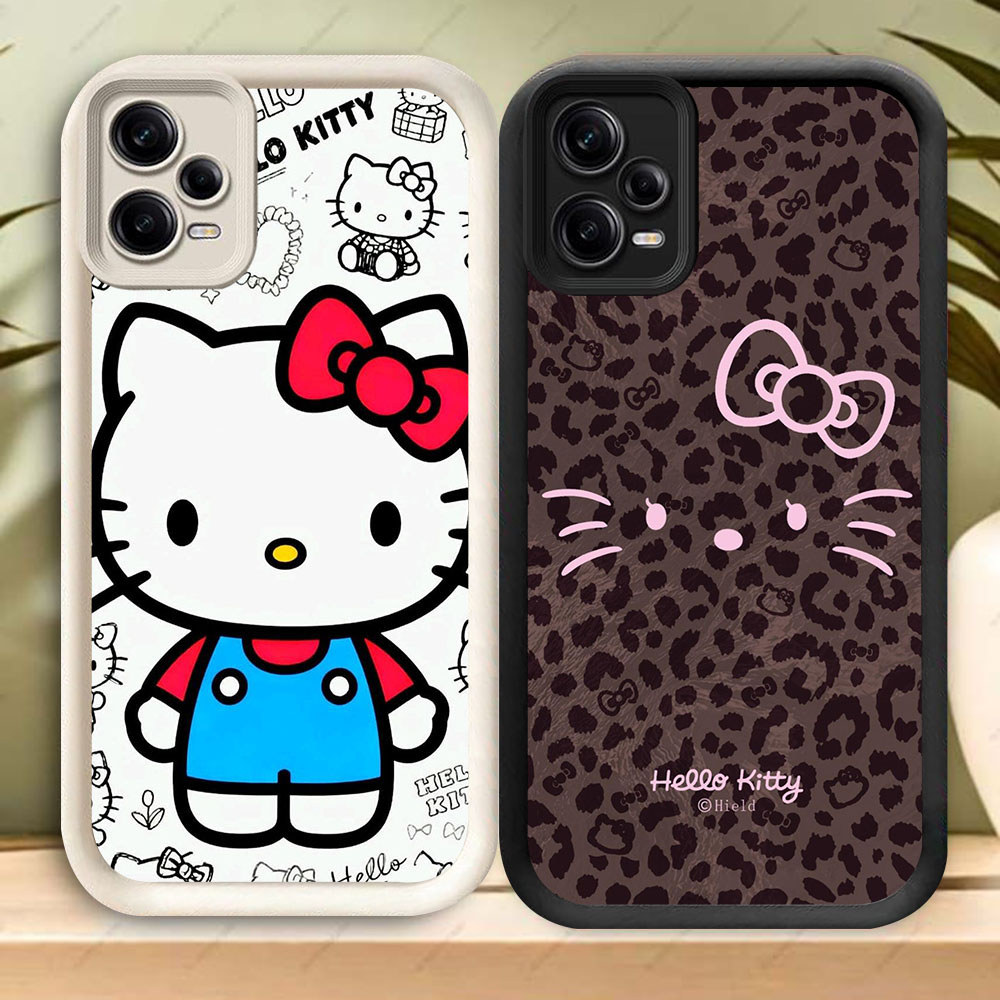TS-61 Hello Kitty Leopard ปลอกกันกระแทกสําหรับXiaomi Redmiหมายเหตุ 12 Turbo 3 13X POCO X5 F5 M6