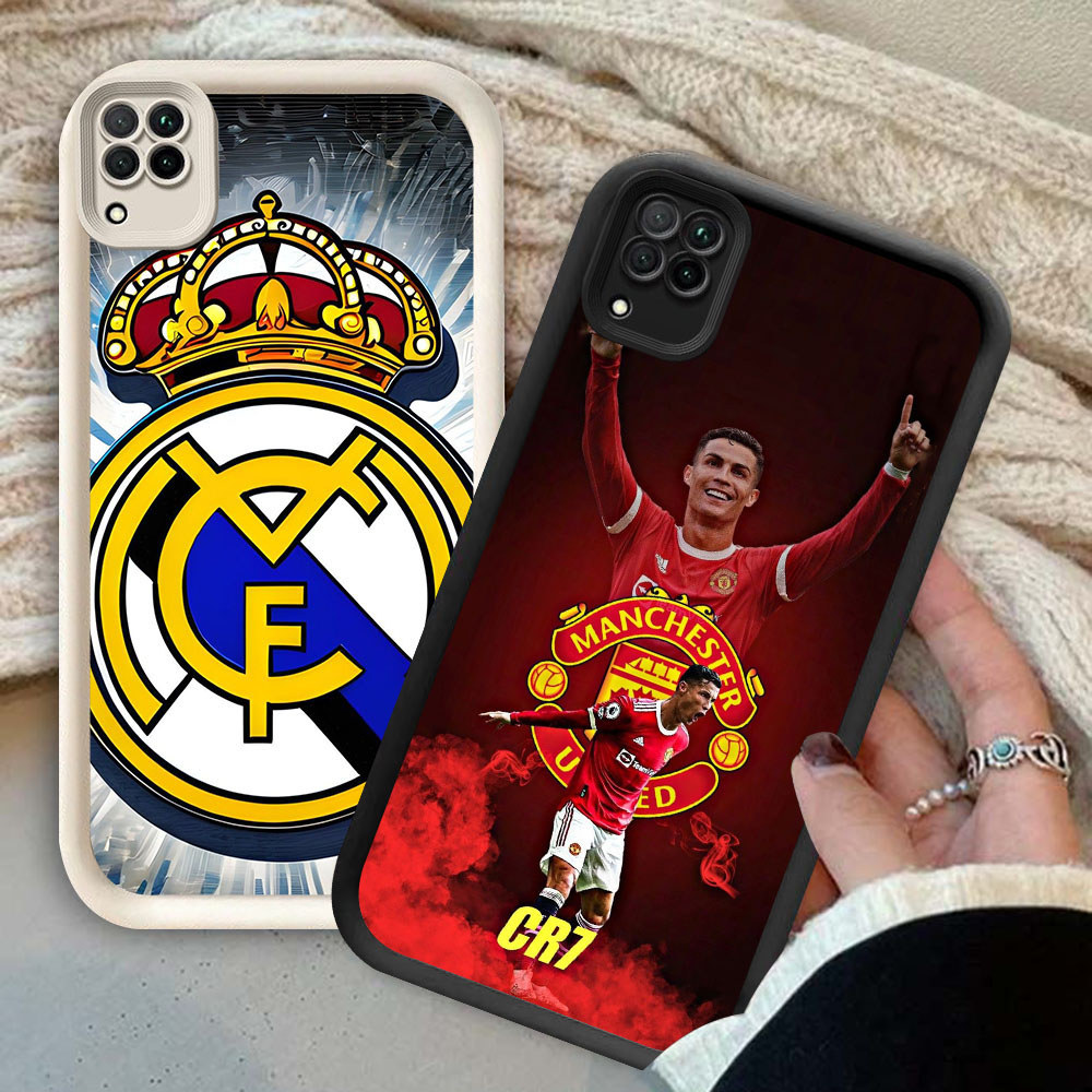 YS-45 CR7 Madrid เคสกันกระแทกสําหรับ Samsung A12 A22 J2 J4 J7 Pro Plus Prime 5G