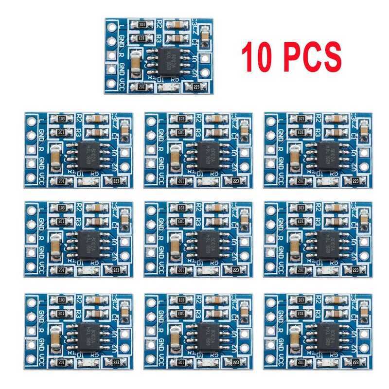 HXJ8002 โมดูลแอมพลิฟายเออร์โมโน 1-10 ชิ้น BTL เสียงพลังเสียง AMP บอร์ด 2.0-5.5V สำหรับลำโพง