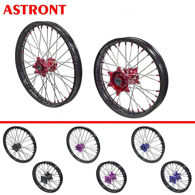 อุปกรณ์ตกแต่งรถจักรยานยนต์ออฟโรดเหมาะสําหรับ CRF250L/300L กรอบล้อหลังด้านหน้าล้อขอบล้อ