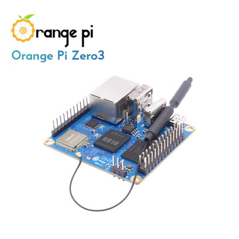 OrangePi OrangePi Zero3 Quanzhi H618 ชิป CPU Cortex Quad-Core ประสิทธิภาพสูง