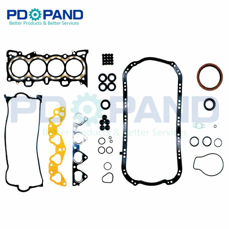 D14Z1 D14Z4 D15Z3 D15Z6  D15Z8 D16Y2 D16Y5 Overhaul Gasket Kit 06110-P2A-030 for Honda CIVIC VI  Mk