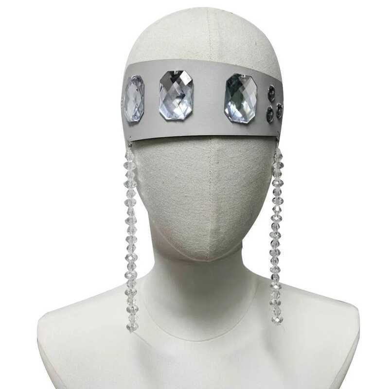 C Anime Mens Costume Cosplay Uzui Tengen Outfit Halloween Christmas Headwear Head-Dress Cosplay