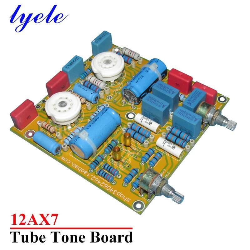 Baxandall ประเภท 12AX7 หลอด Tone Board สําหรับเครื่องขยายเสียง Preamp DIy เครื่องขยายเสียง B