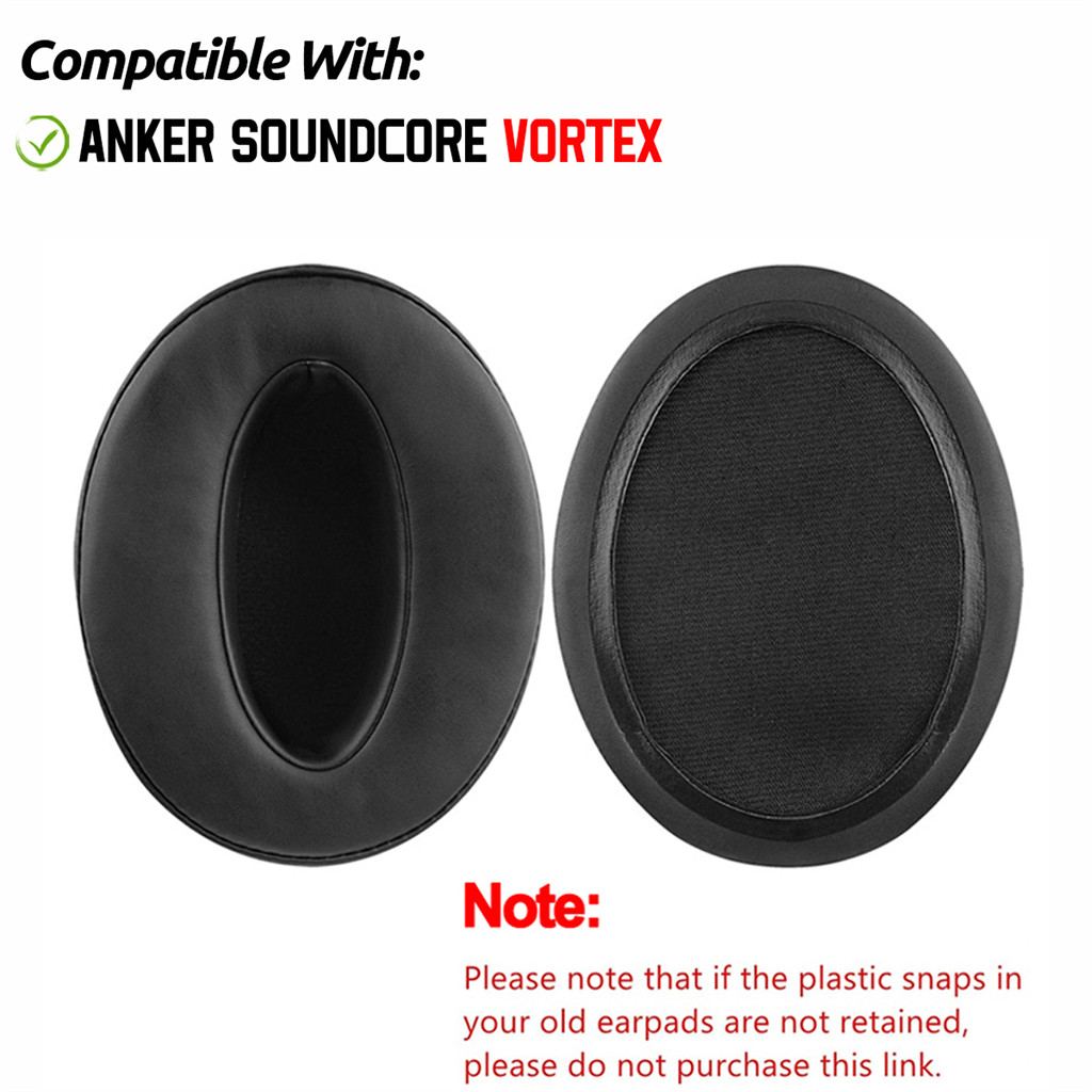สําหรับ Anker Soundcore Vortex หูฟังแผ่นรองหูฟังฟองน้ําชุดหูฟัง Earmuffs เปลี่ยนฝาครอบ