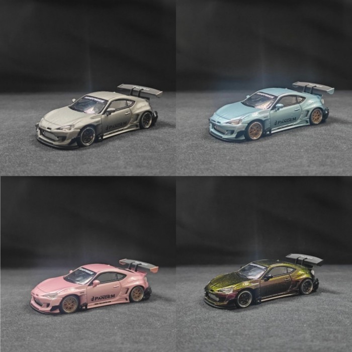 Out of Print Car Model MJ Alloy 164 Sports Car 2nd Generation GR GT86 Car Model Pandem Rocket Rabbit