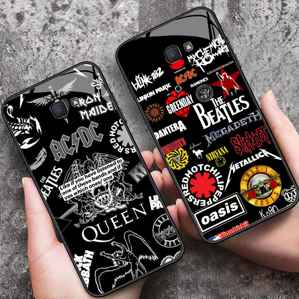 YS-35 AC DC HD Glass Casing สําหรับ Samsung Note 9 S24 S25 FE Ultra J7 Prime J6 J4 Core Pro Plus